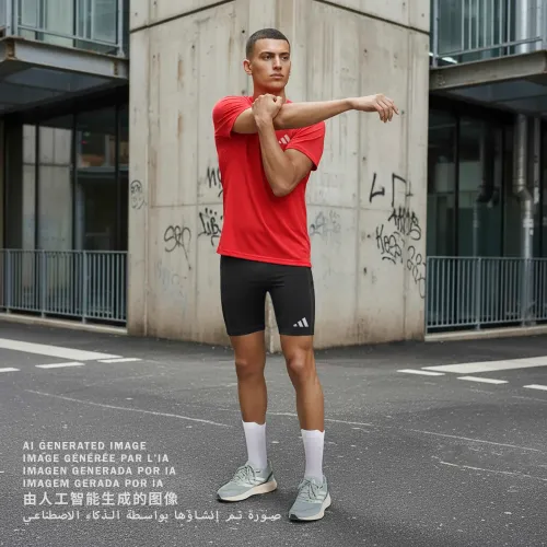 adidas Polo Running Hombre Run Ess Tee M Climacool