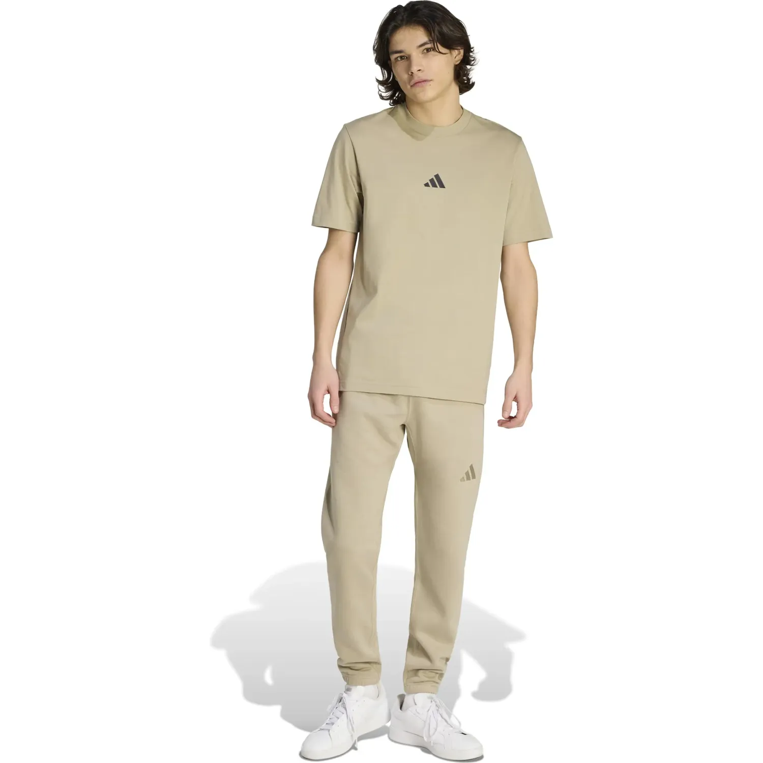 Polo Adidas Deportivo Hombre M Sl Sj T color musgo | Platanitos