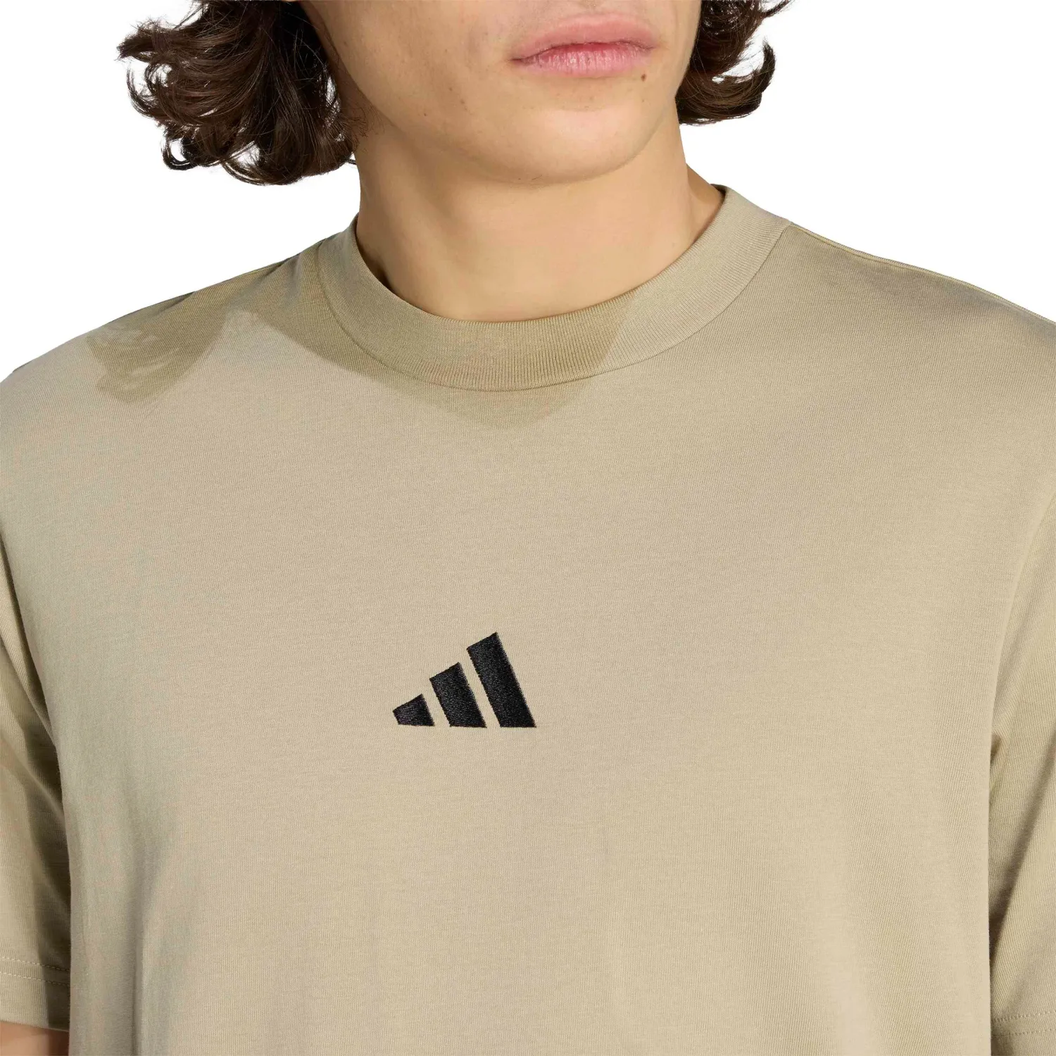 Polo Adidas Deportivo Hombre M Sl Sj T color musgo | Platanitos