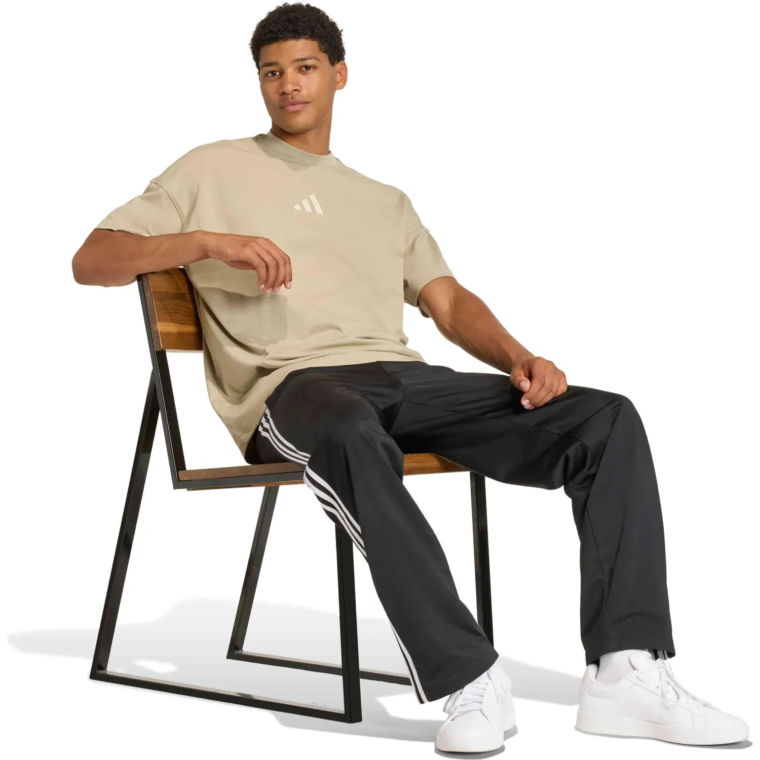 Polo Adidas Deportivo Hombre M A Szn T color musgo | Platanitos