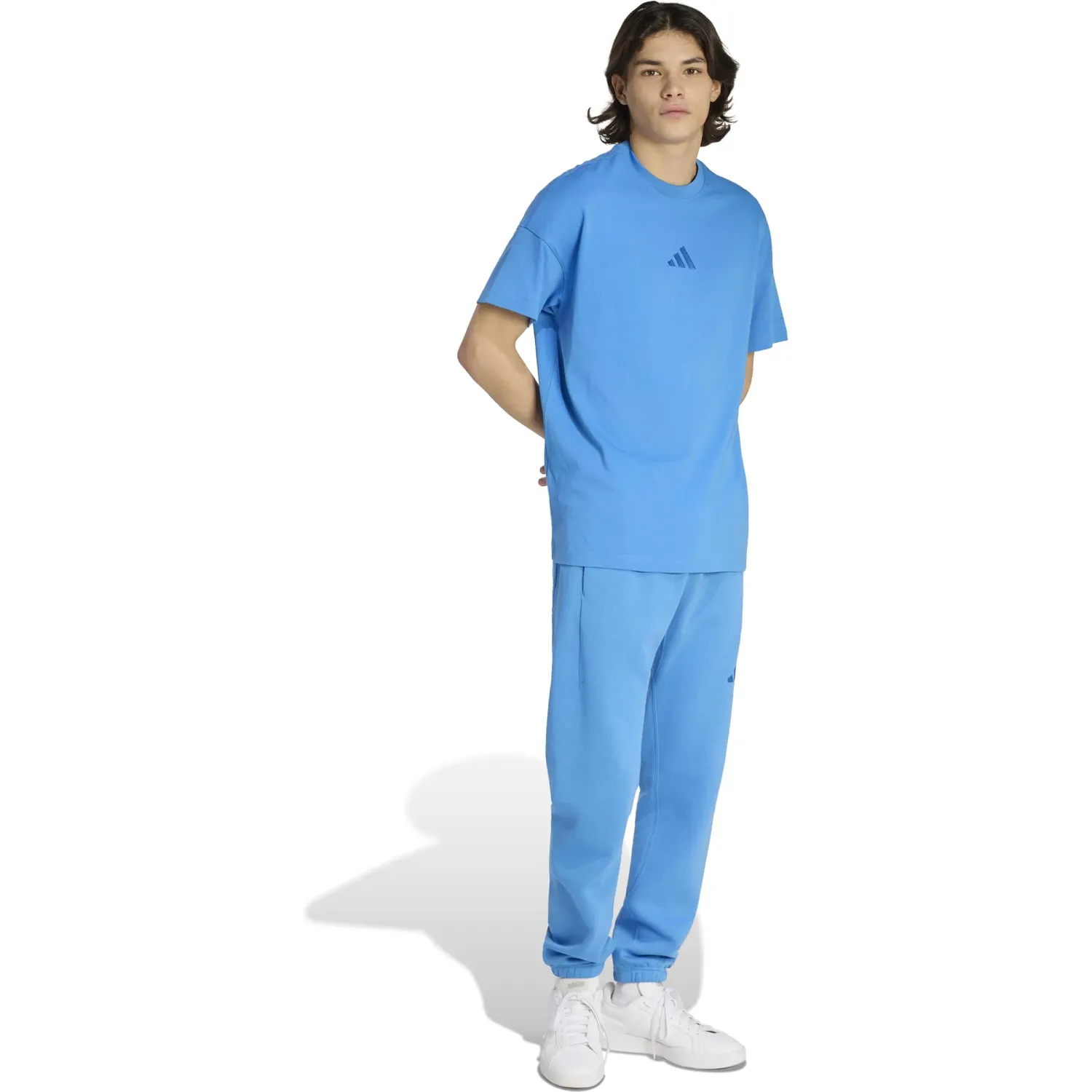 Polo Adidas Deportivo Hombre M A Szn T color azulino | Platanitos