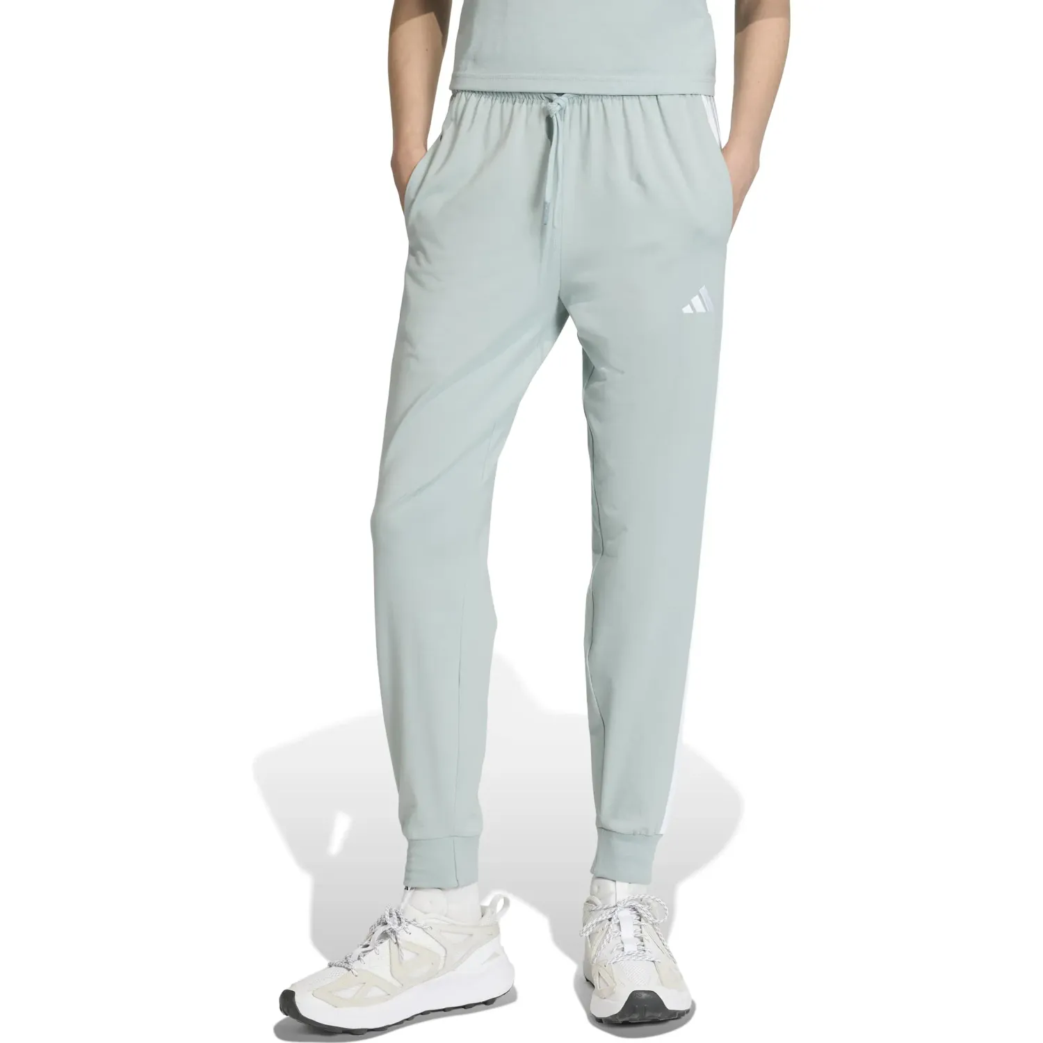 Pantalon Adidas Deportivo Mujer W 3s Sj Jogger color verde agua | Platanitos