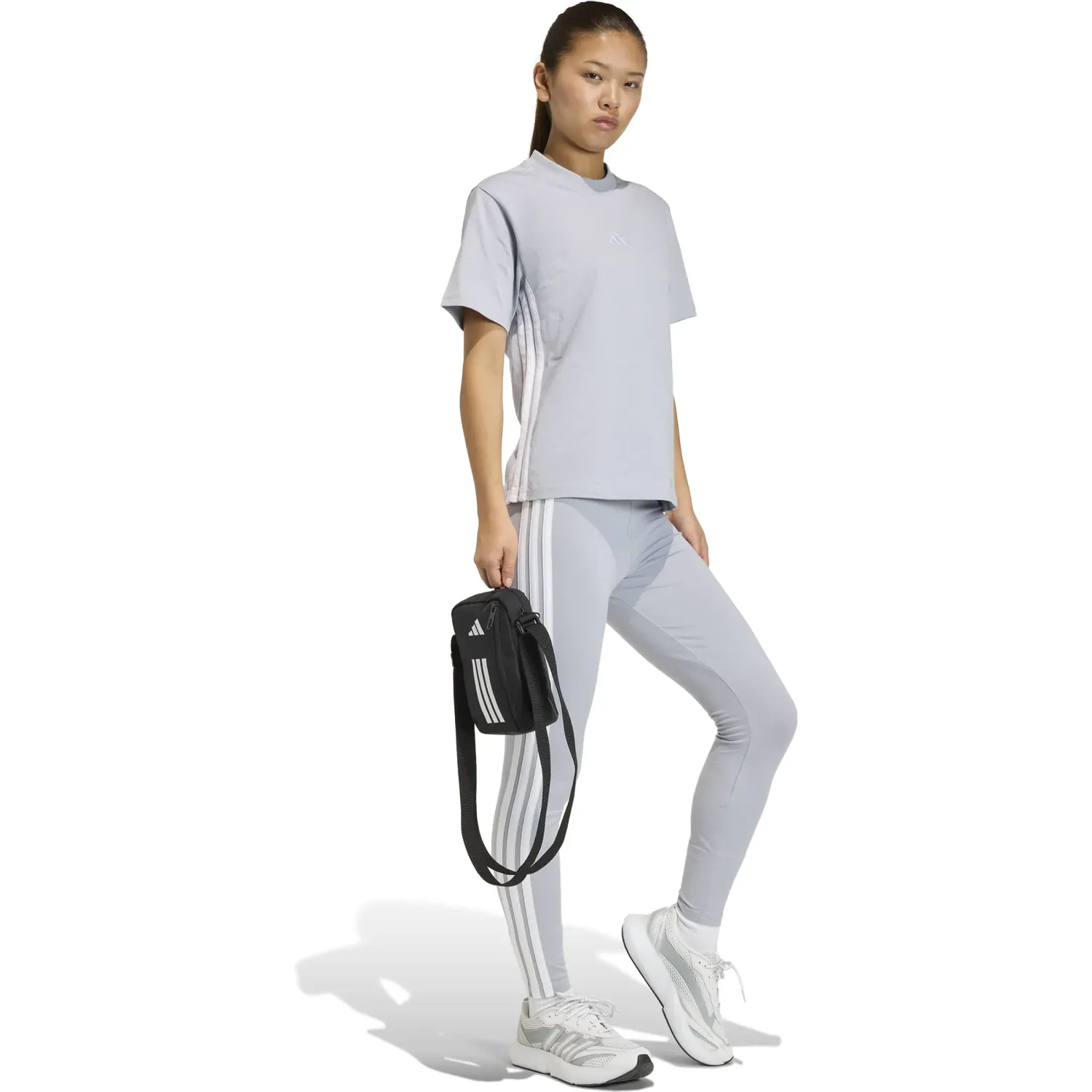 Polo Adidas Deportivo Mujer W 3s Sj T color gris / plomo | Platanitos