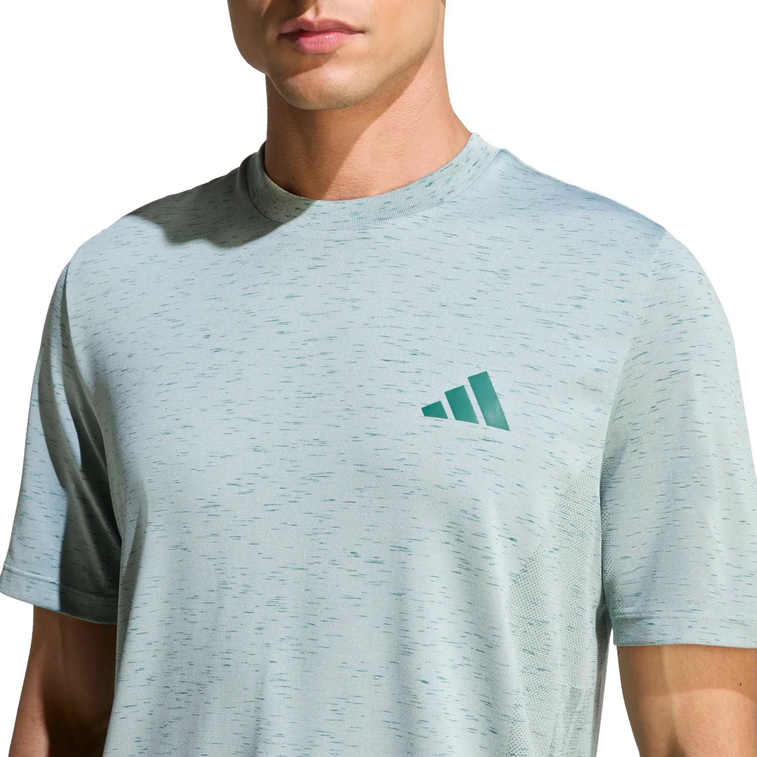 Polo Adidas Training Hombre We Seaml T Climacool color verde agua | Platanitos