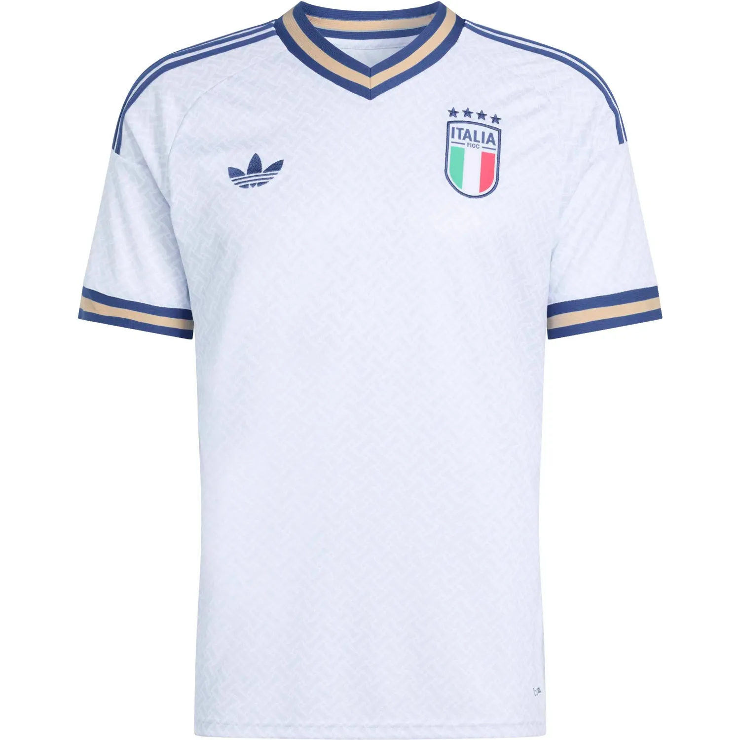 Camiseta Adidas Futbol Hombre Visitante Selección Italia 2026 Figc A Jsy Climacool color blanco / azul | Platanitos