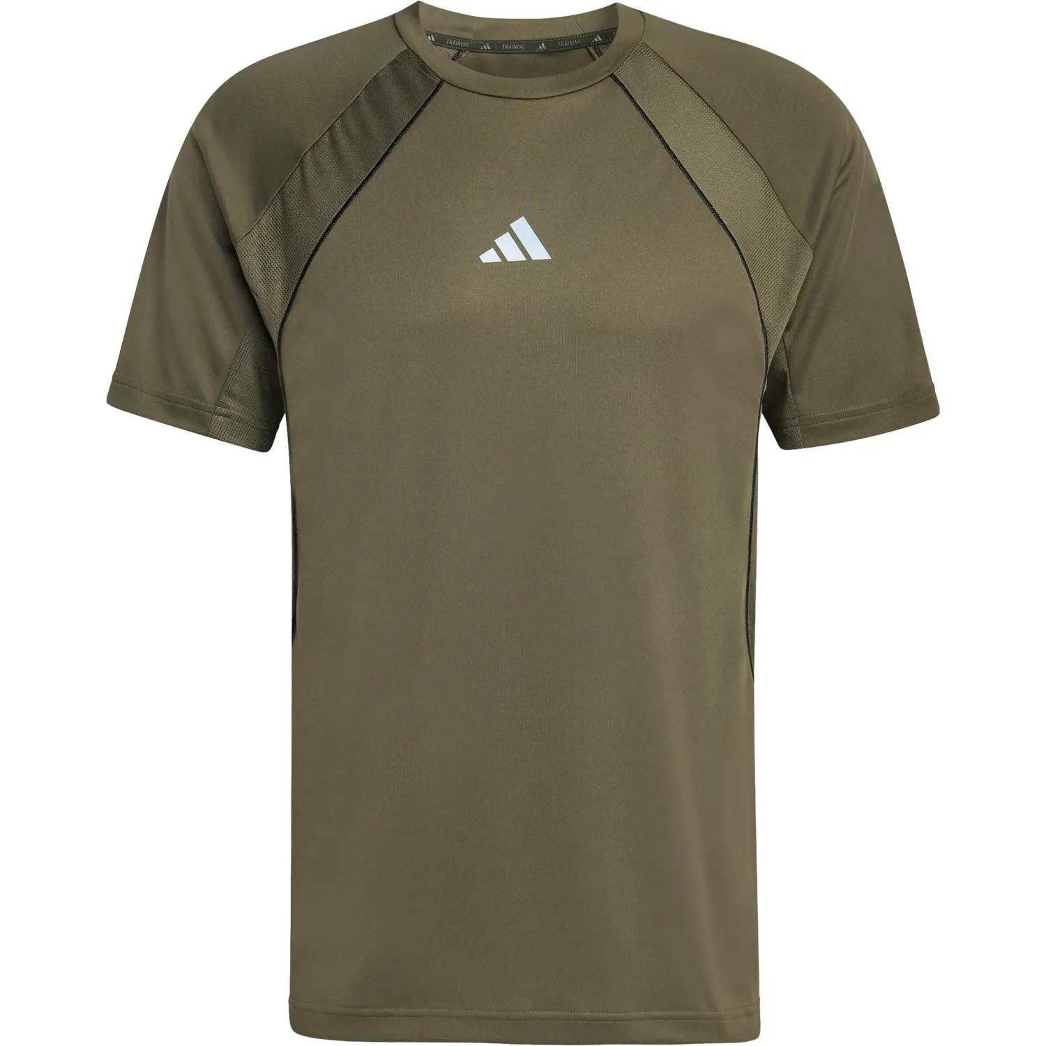 adidas Polo Adidas Training Hombre Tech App Tee Climacool color olivo | Platanitos
