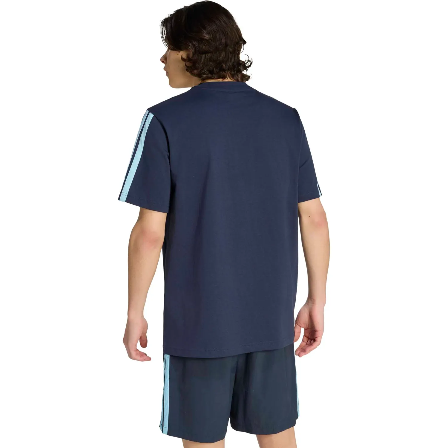 adidas Polo Adidas Deportivo Hombre M 3s Sj T B Wc color navy | Platanitos