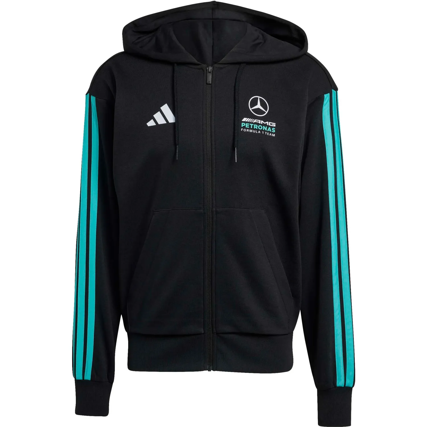 Casaca Adidas Deportiva Hombre Mer Dna Fz Hd M Motorsport color negro | Platanitos
