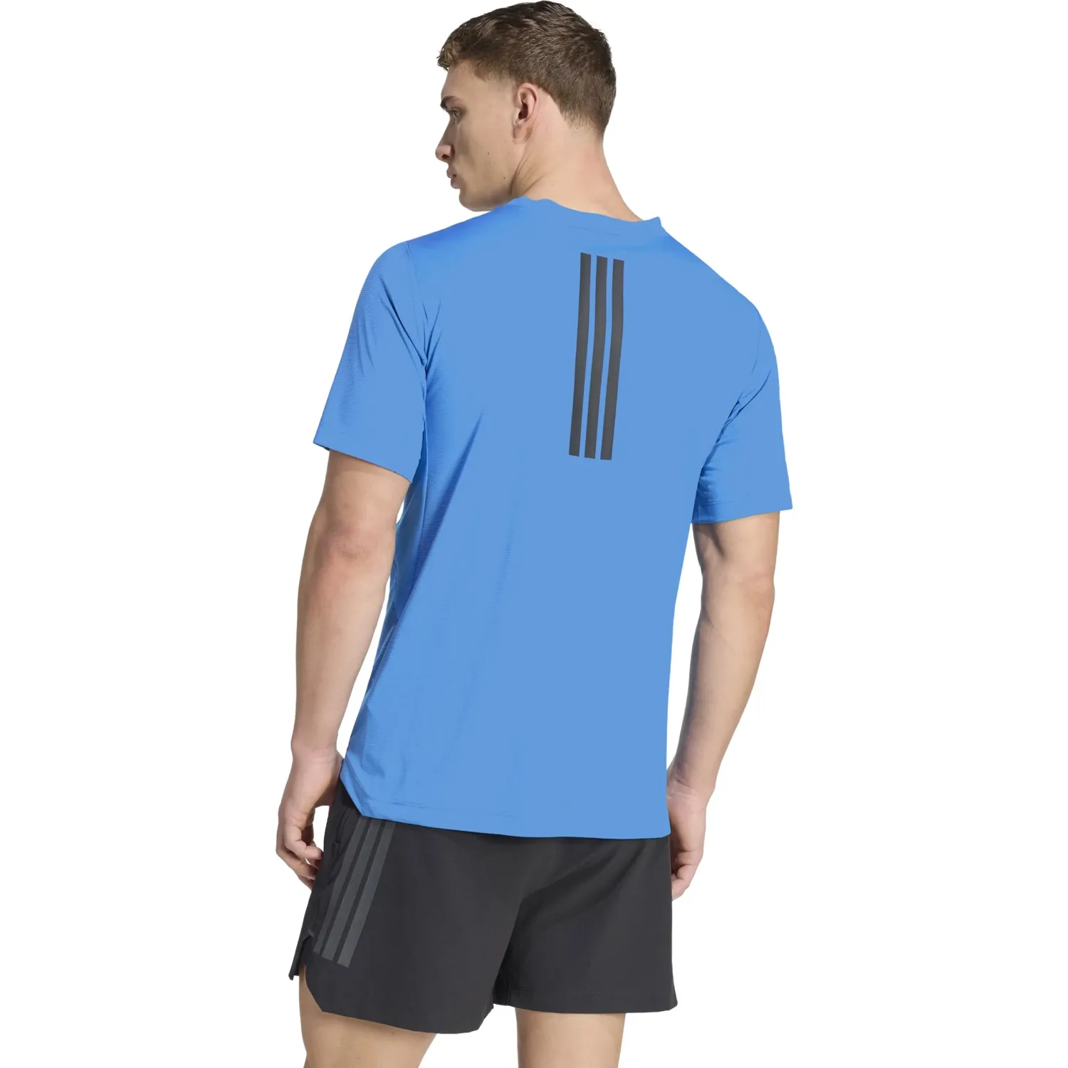Polo Adidas Training Hombre D4t Primelift T Climacool color azulino | Platanitos