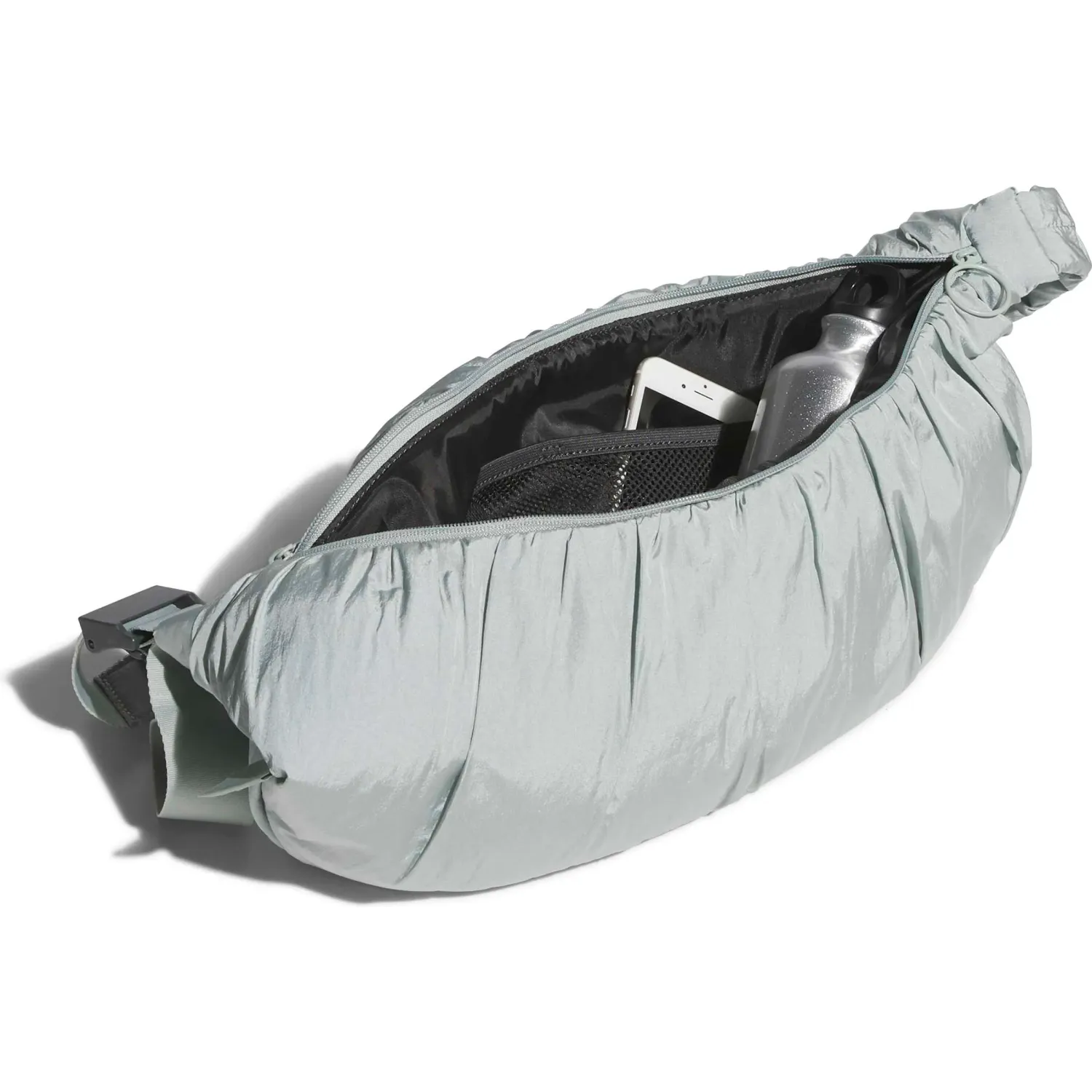 Bolso Adidas Training Mujer W Mh Sh Bag color verde agua | Platanitos