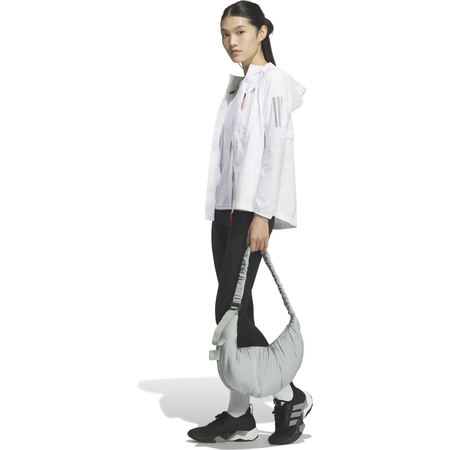 Bolso Adidas Training Mujer W Mh Sh Bag color verde agua | Platanitos