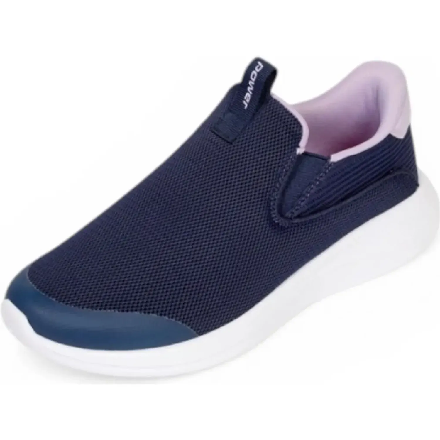 Zapatillas Power Deportivas Mujer Easy Slide color navy | Platanitos