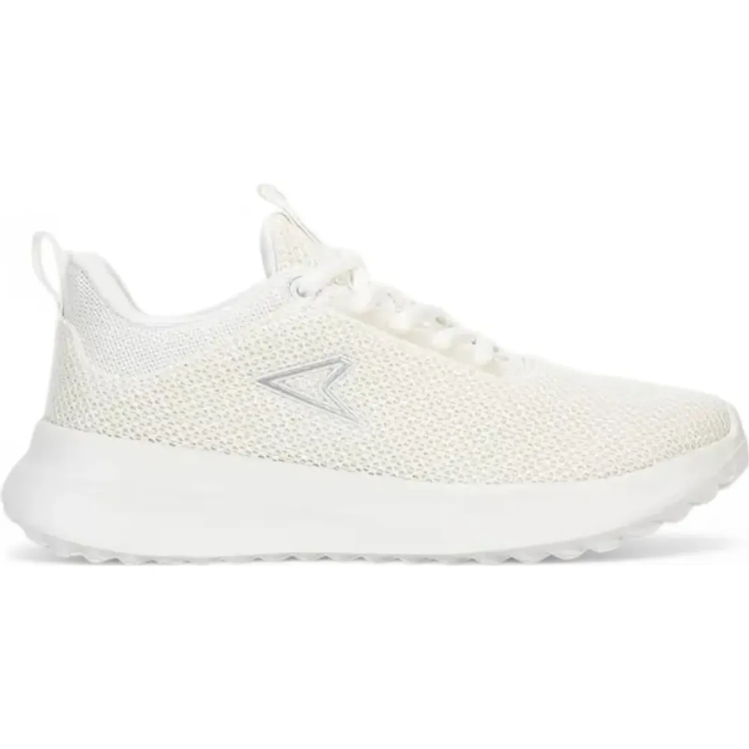 Zapatillas Power Deportivas Mujer Primetime Inspo color blanco | Platanitos