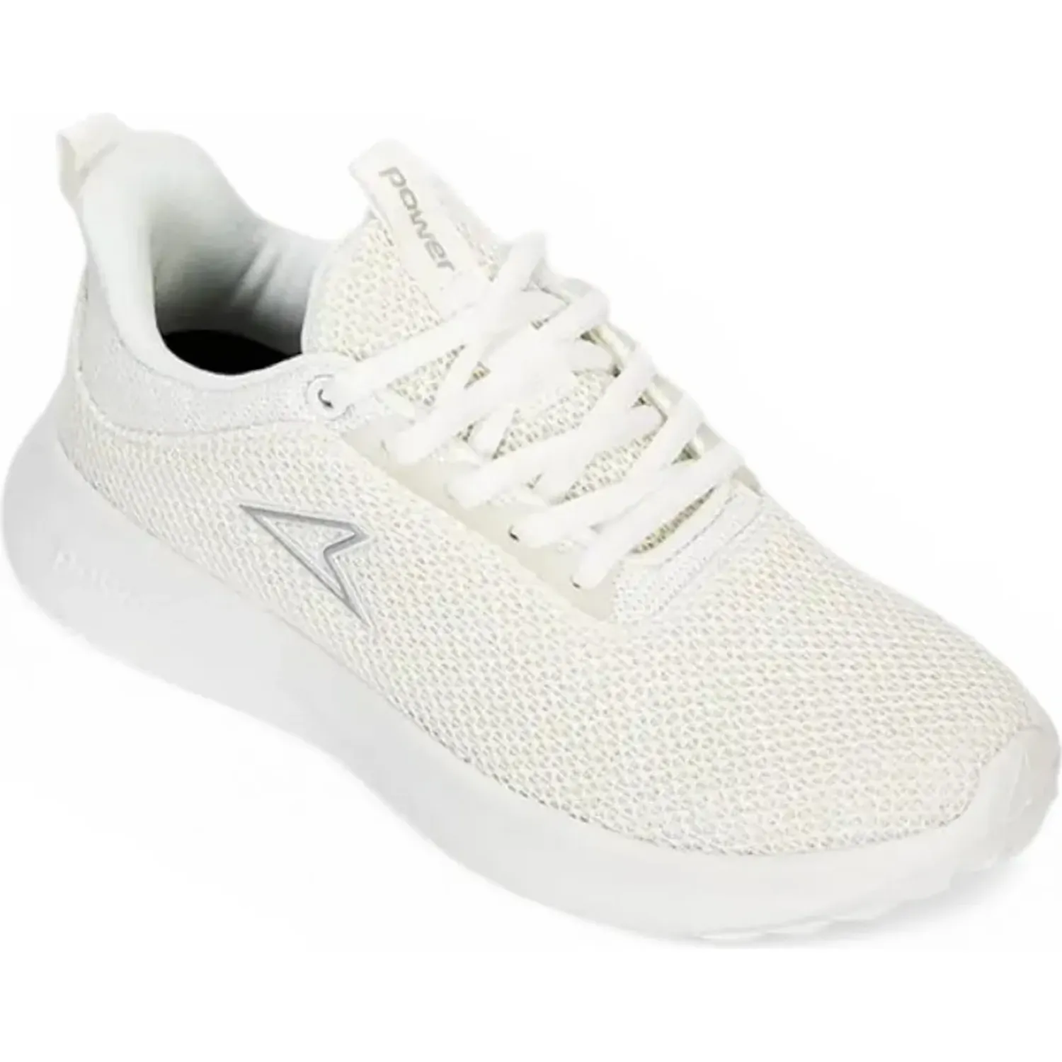 Zapatillas Power Deportivas Mujer Primetime Inspo color blanco | Platanitos