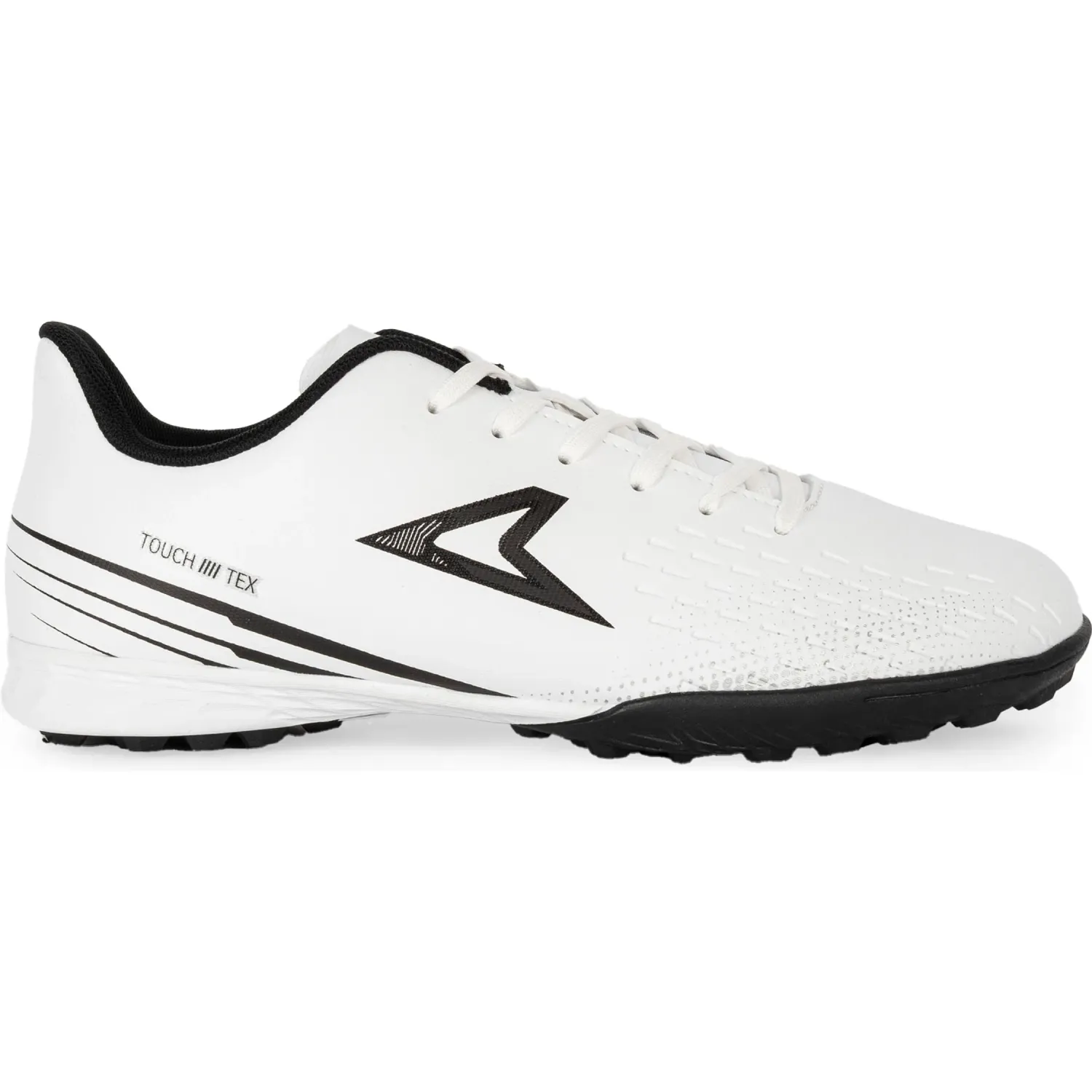 Zapatillas Power De Futbol Hombre Punt Thunder color blanco | Platanitos