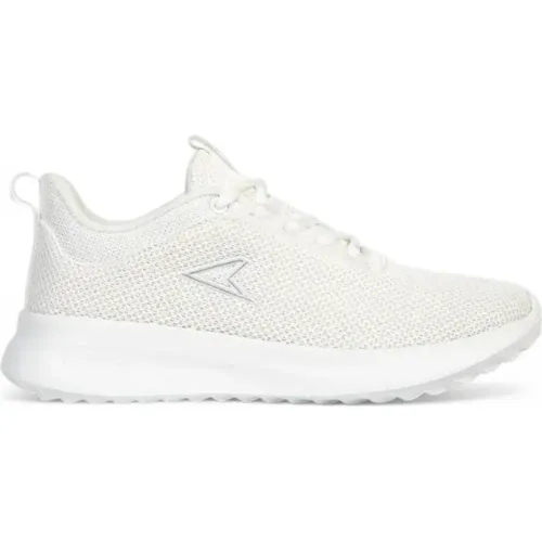 Zapatillas Power Deportivas Hombre Primetime Spencer color blanco | Platanitos
