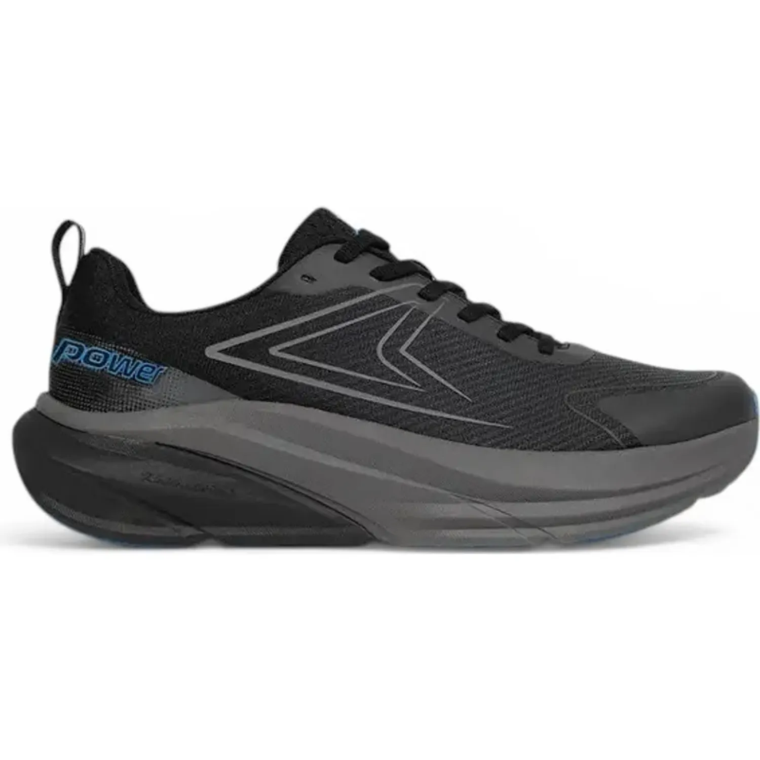 Zapatillas Power Running Hombre  Duofoam Max 500 color grey / blue | Platanitos