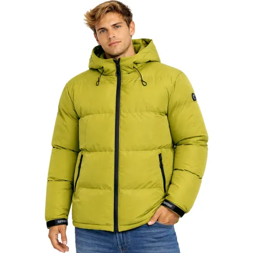 Casaca Riff&Raff Hombre Dark color verde | Platanitos