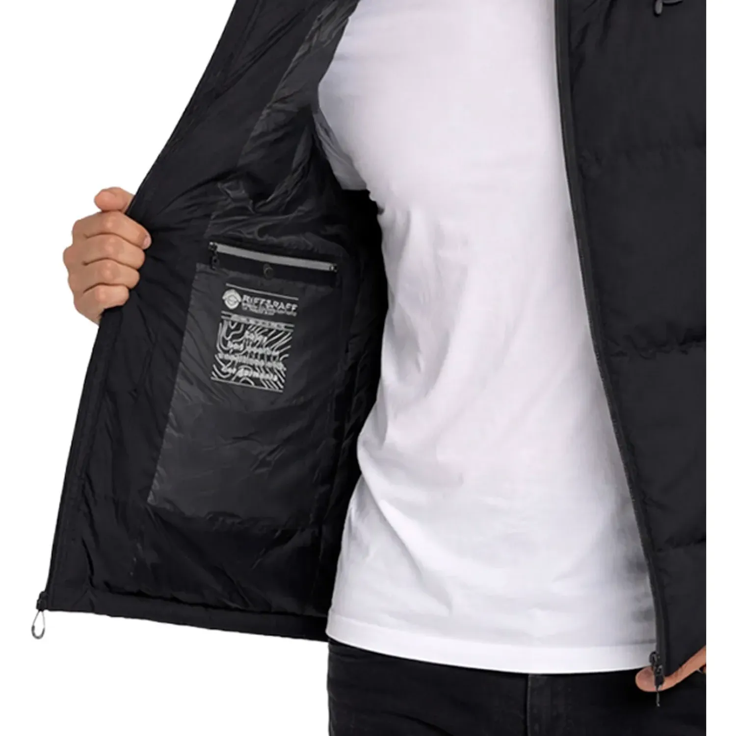Casaca Riff&Raff Hombre Dark color negro | Platanitos