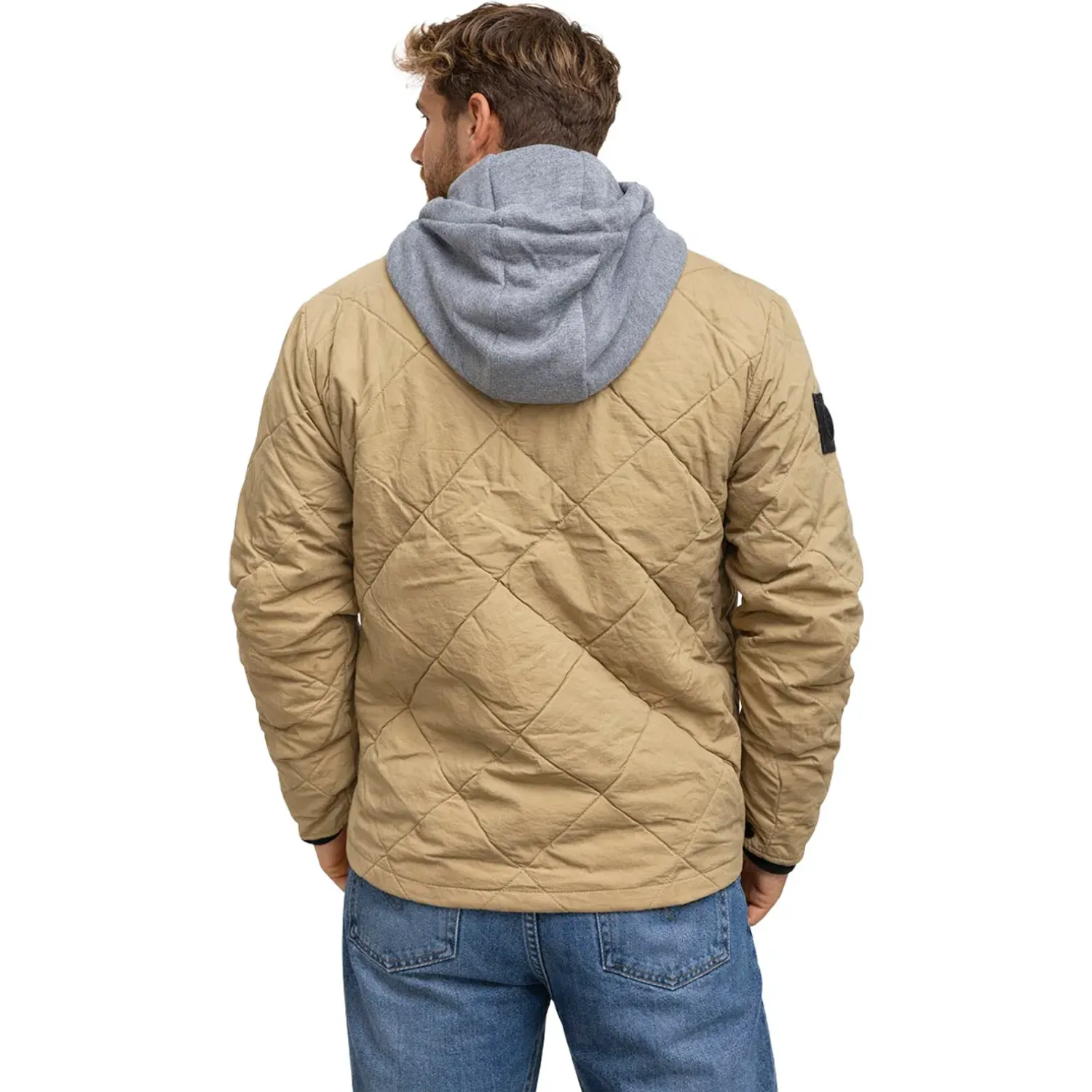 Casaca Riff&Raff Hombre Stormi color beige / mostaza | Platanitos
