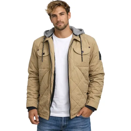Casaca Riff&Raff Hombre Stormi color beige | Platanitos