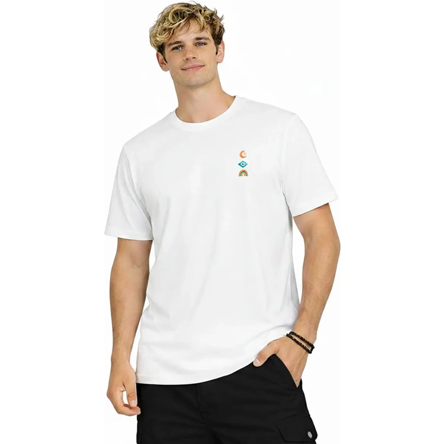 Polo Riff&Raff Hombre Thenor color blanco | Platanitos