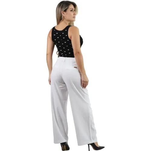 FORDAN JEANS Pantalon Mujer 3902 Recto C/Plieguez En Delantero