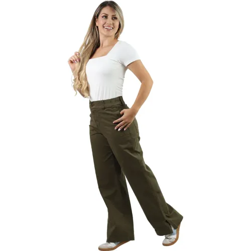 FORDAN JEANS Pantalon Mujer 3966 C/Abertura  En La Basta