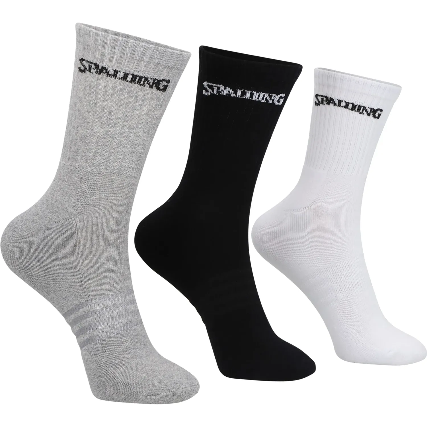 Pack Spalding De Medias Deportivas Niños Medium Socks Spstme color multicolor | Platanitos