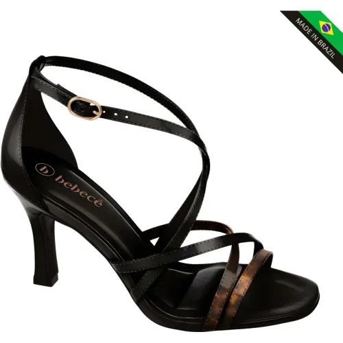 Sandalia Bebecé Fiesta Mujer T75392 color negro | Platanitos