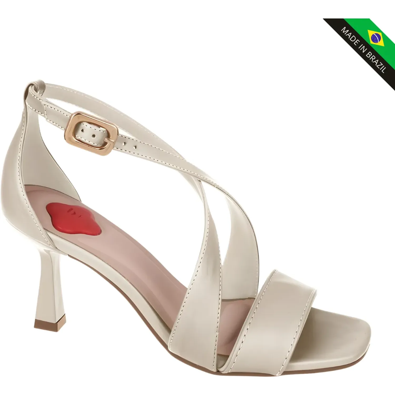 Sandalia Bebecé Fiesta Mujer T7589 color avena | Platanitos