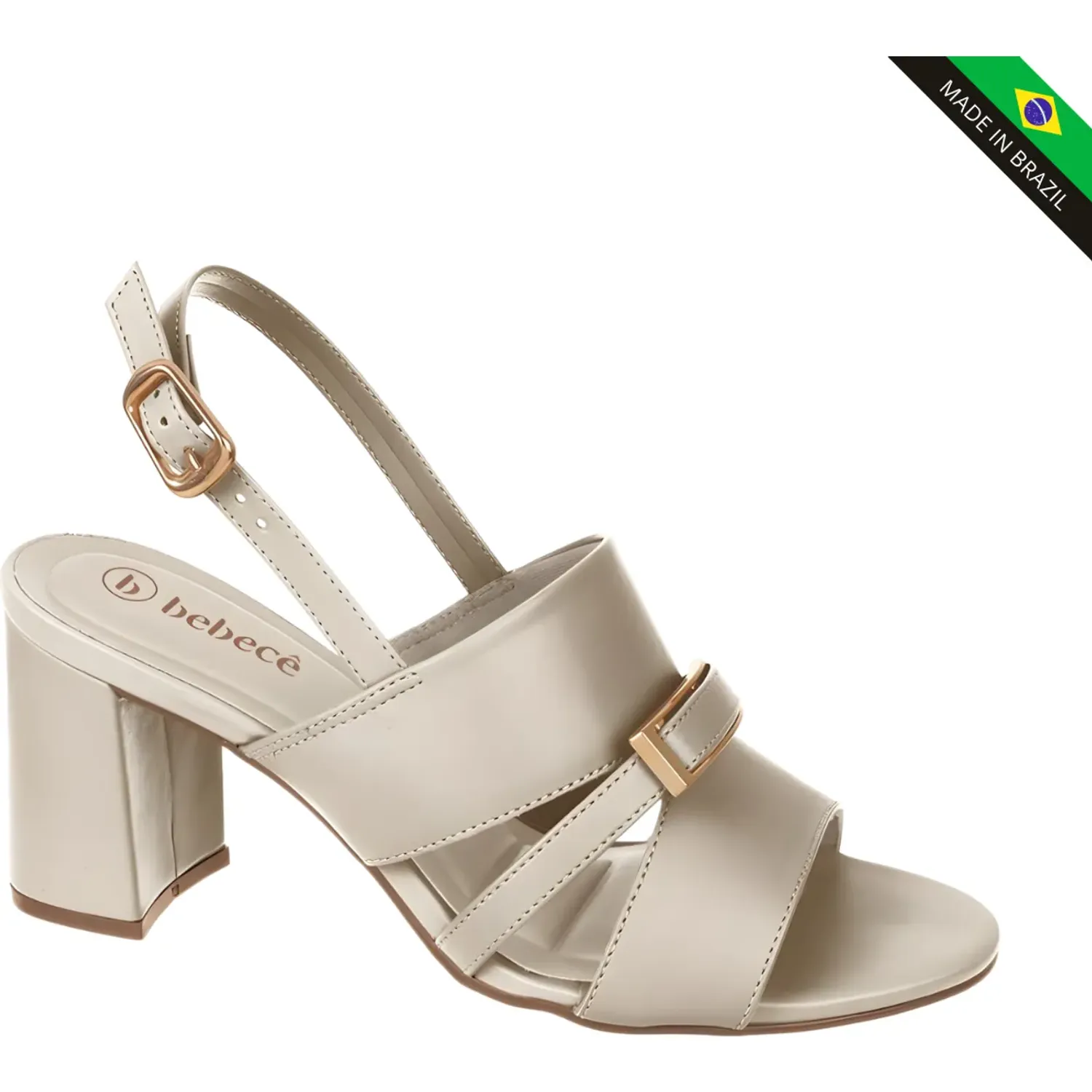 Sandalia Bebecé De Vestir Mujer T6059 color avena | Platanitos