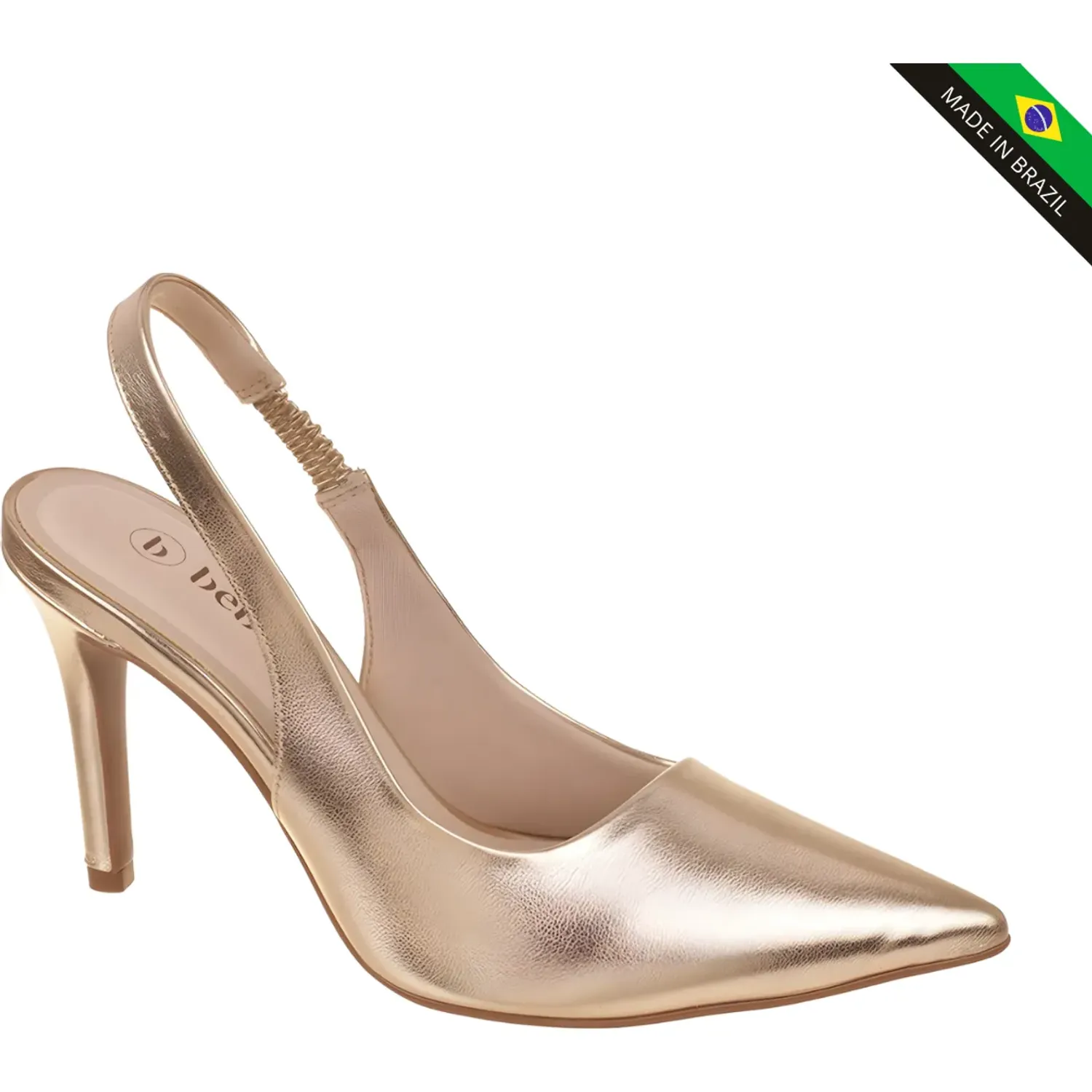 Calzado Bebecé De Vestir Mujer T9430 color dorado | Platanitos