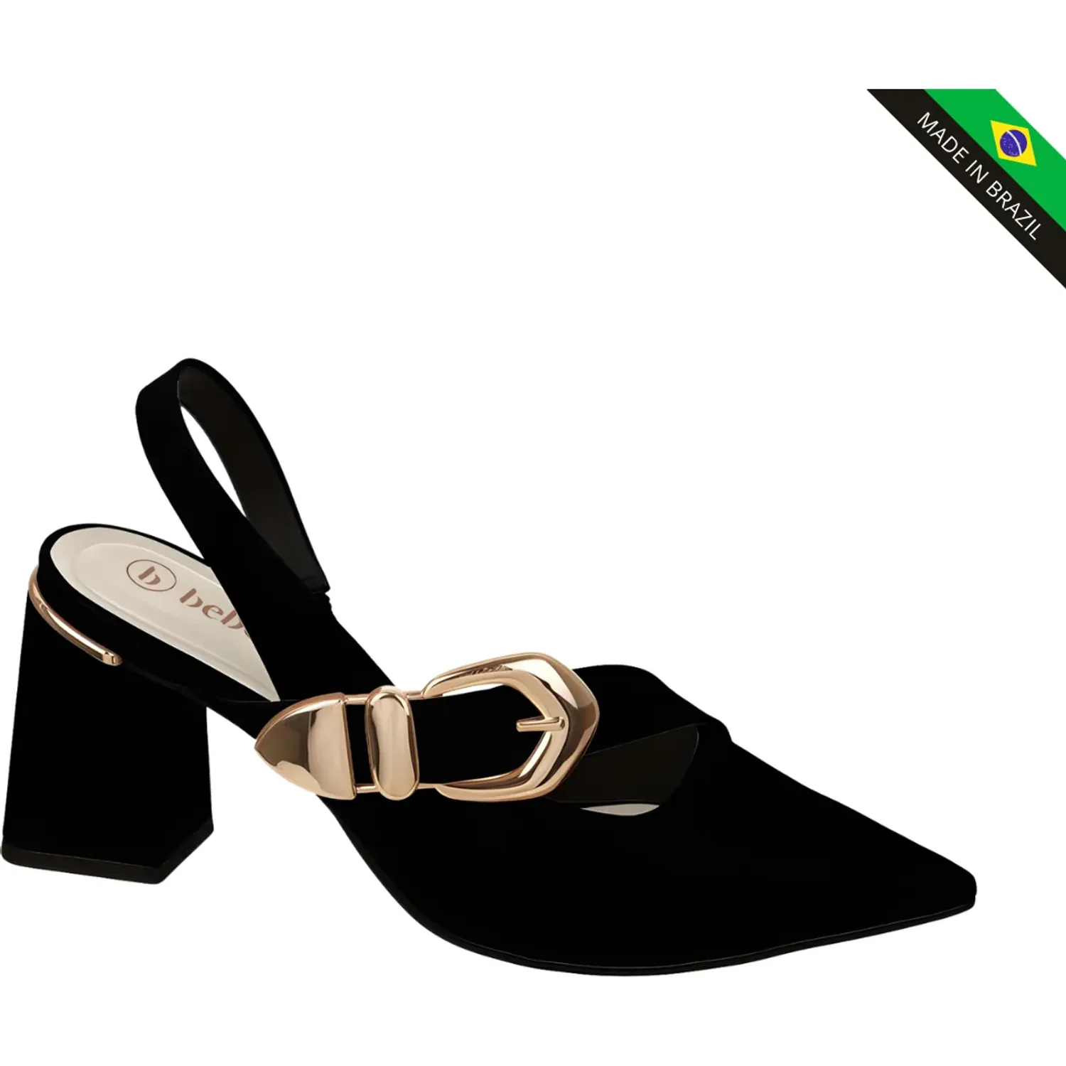 Calzado Bebecé De Vestir Mujer T7012 color negro | Platanitos