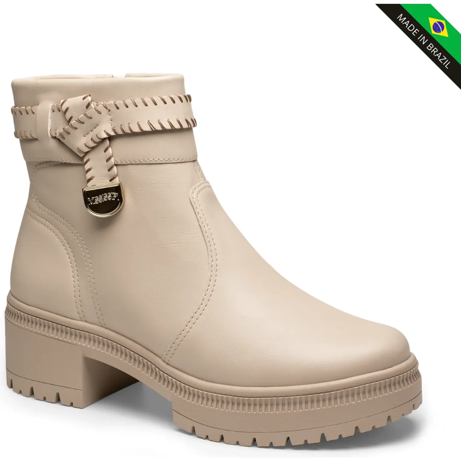 Botin Mississipi Mujer J0820 color beige | Platanitos