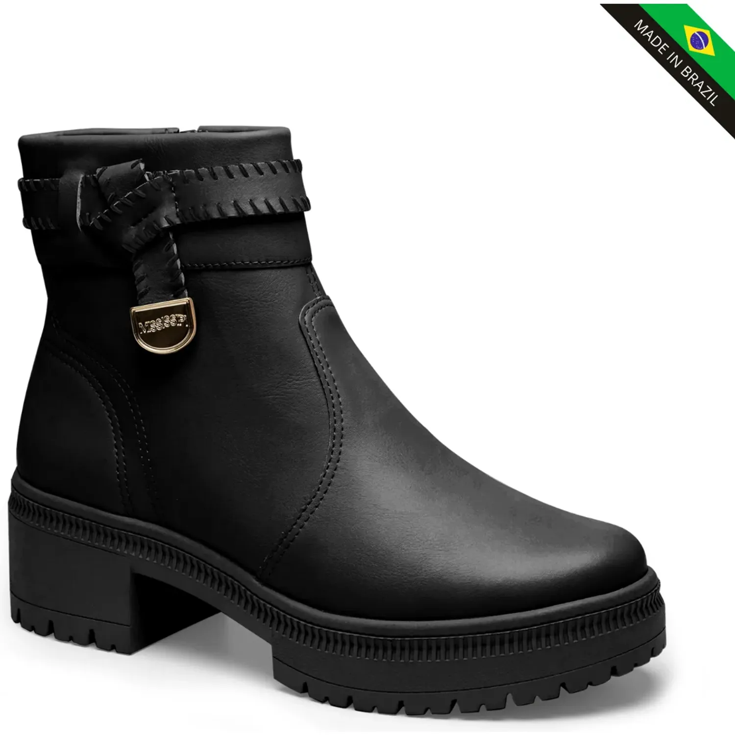 Botin Mississipi Mujer J0820 color negro | Platanitos