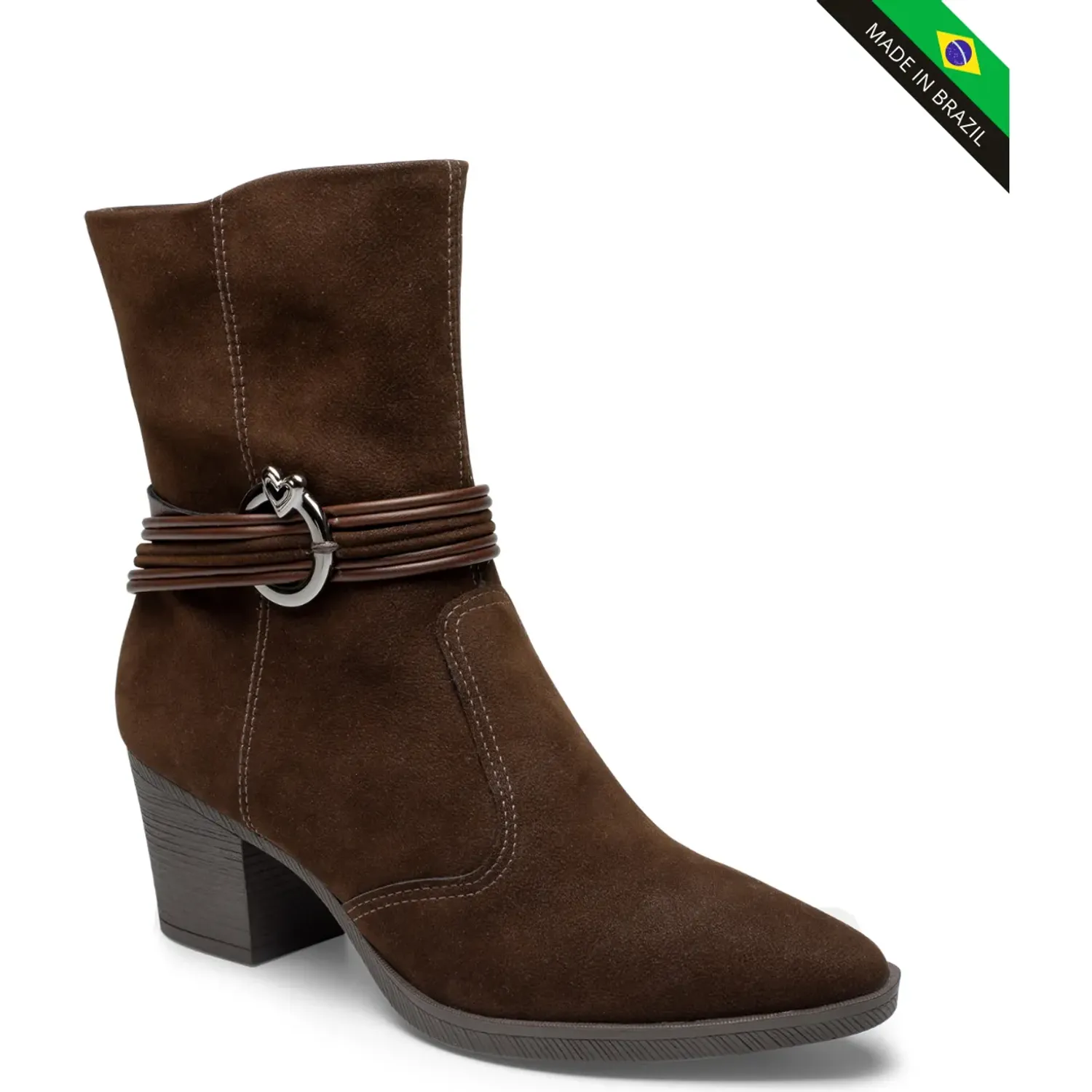 Botin Mississipi Mujer J1620 color cacao | Platanitos