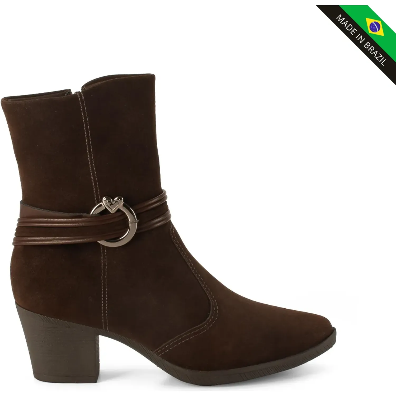 Botin Mississipi Mujer J1620 color cacao | Platanitos