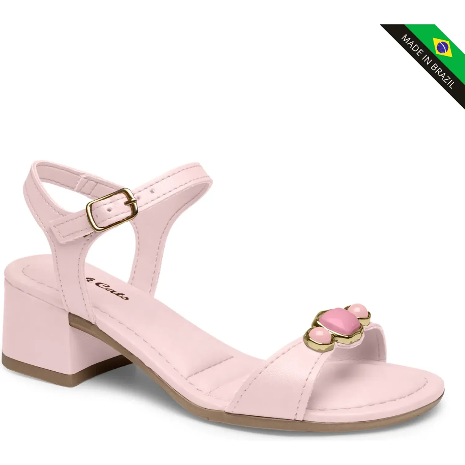 Sandalia Pink Cats Niños V6120 color rosado | Platanitos