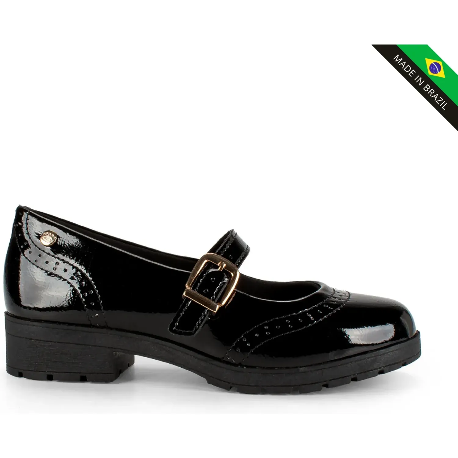 Mocasin Pink Cats Niños V6330 color negro | Platanitos