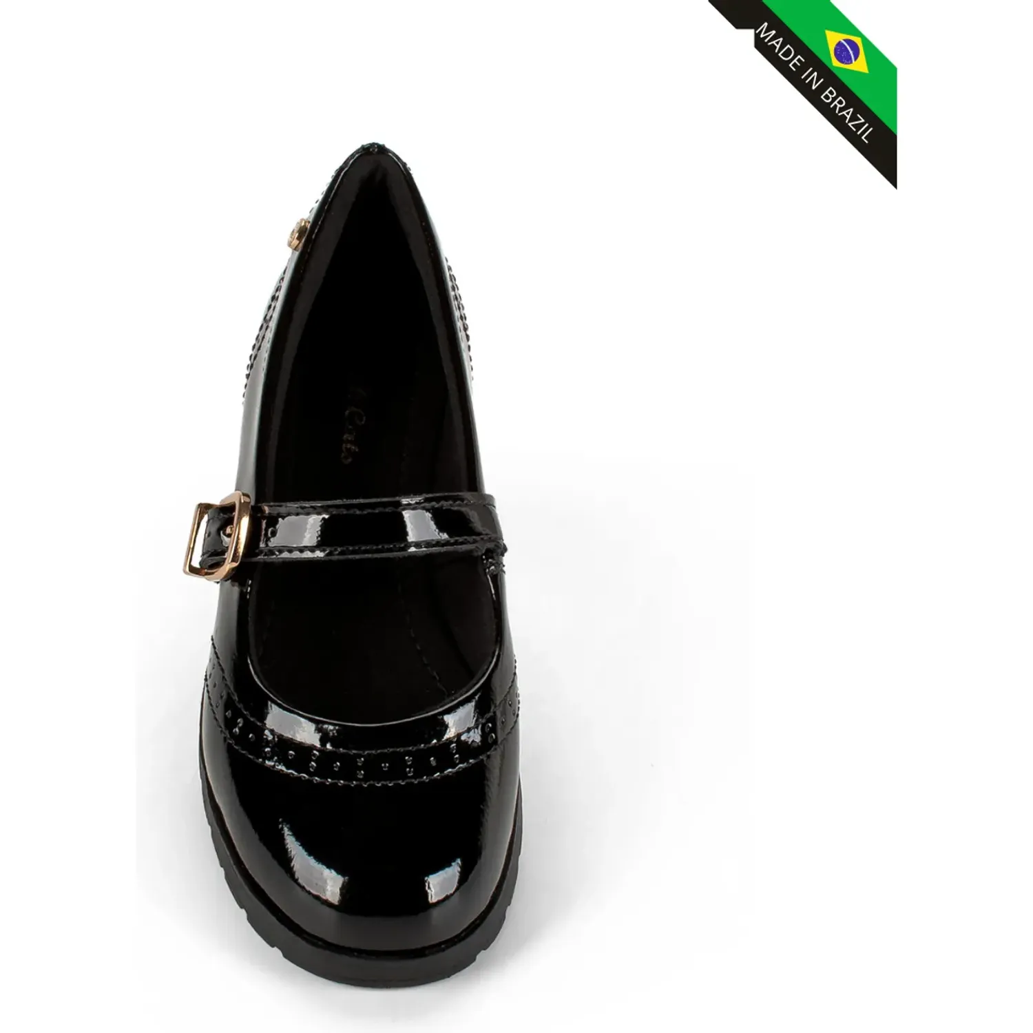 Mocasin Pink Cats Niños V6330 color negro | Platanitos