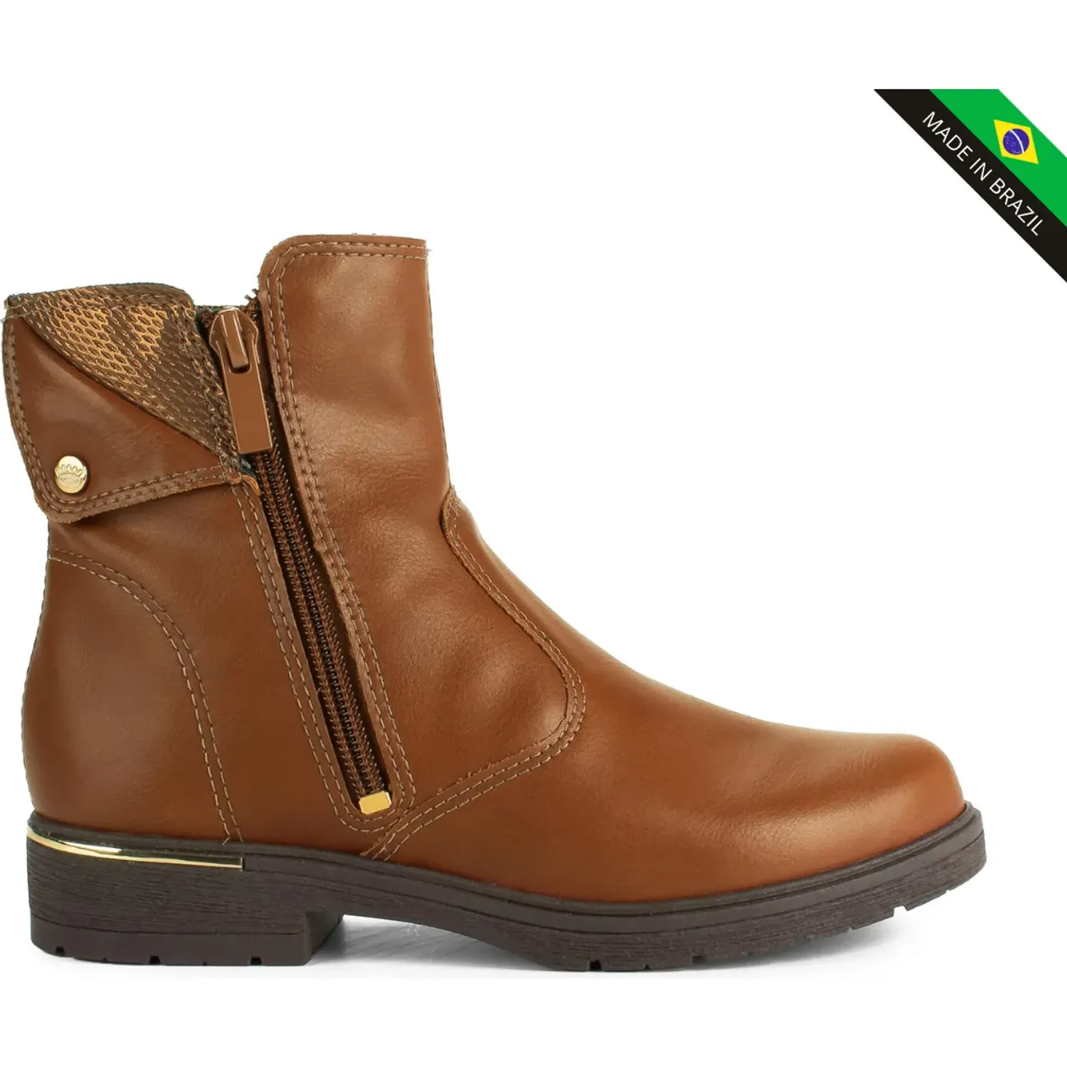 Botin Pink Cats  Niños V6070 color coñac | Platanitos