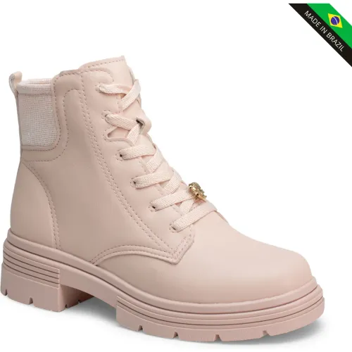 Botin Pink Cats  Niños V6080 color rosado | Platanitos