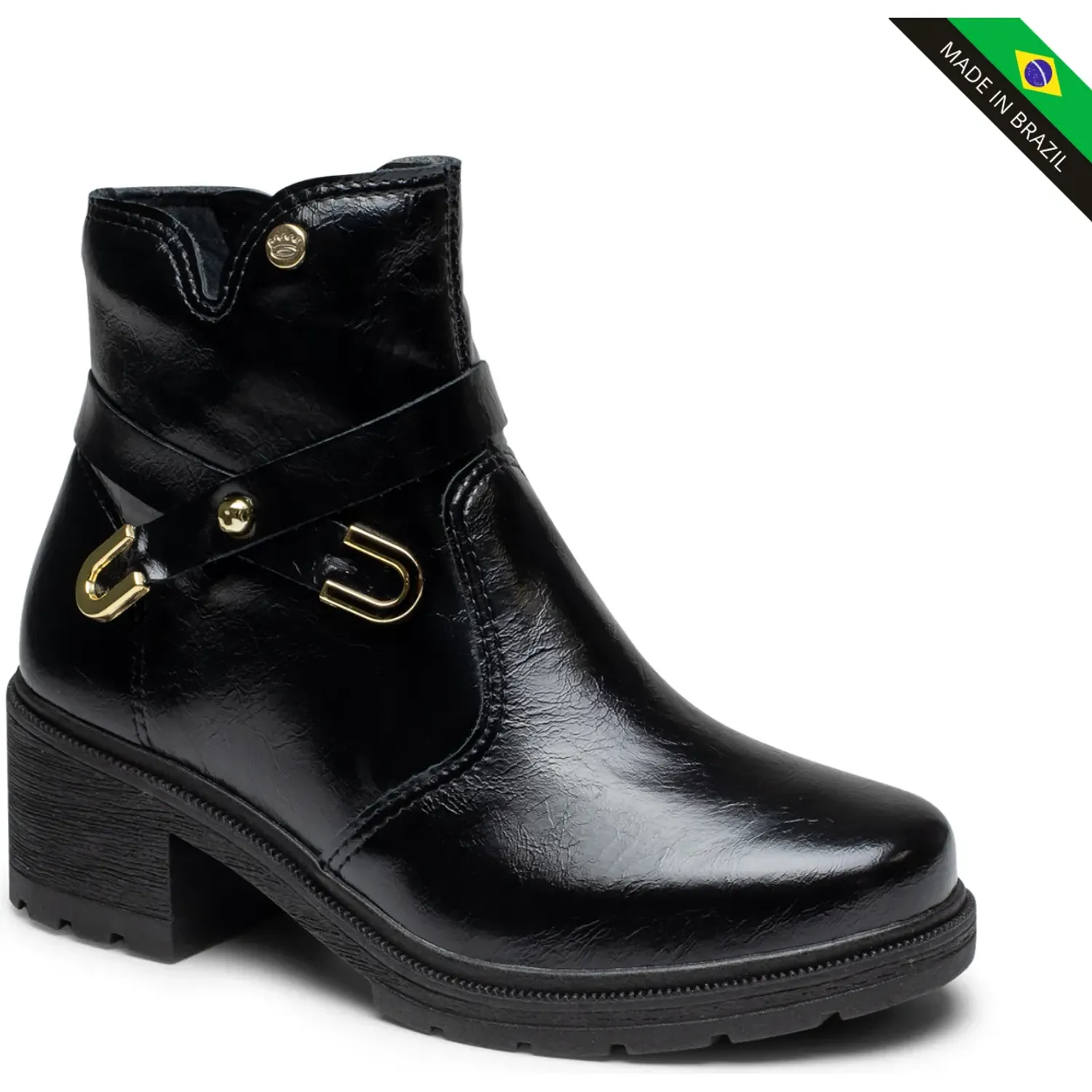 Botin Pink Cats  Niños V6390 color negro | Platanitos