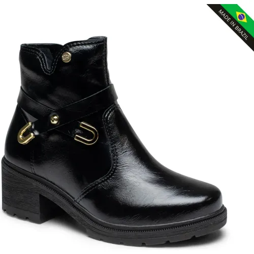 Botin Pink Cats  Niños V6390 color negro | Platanitos