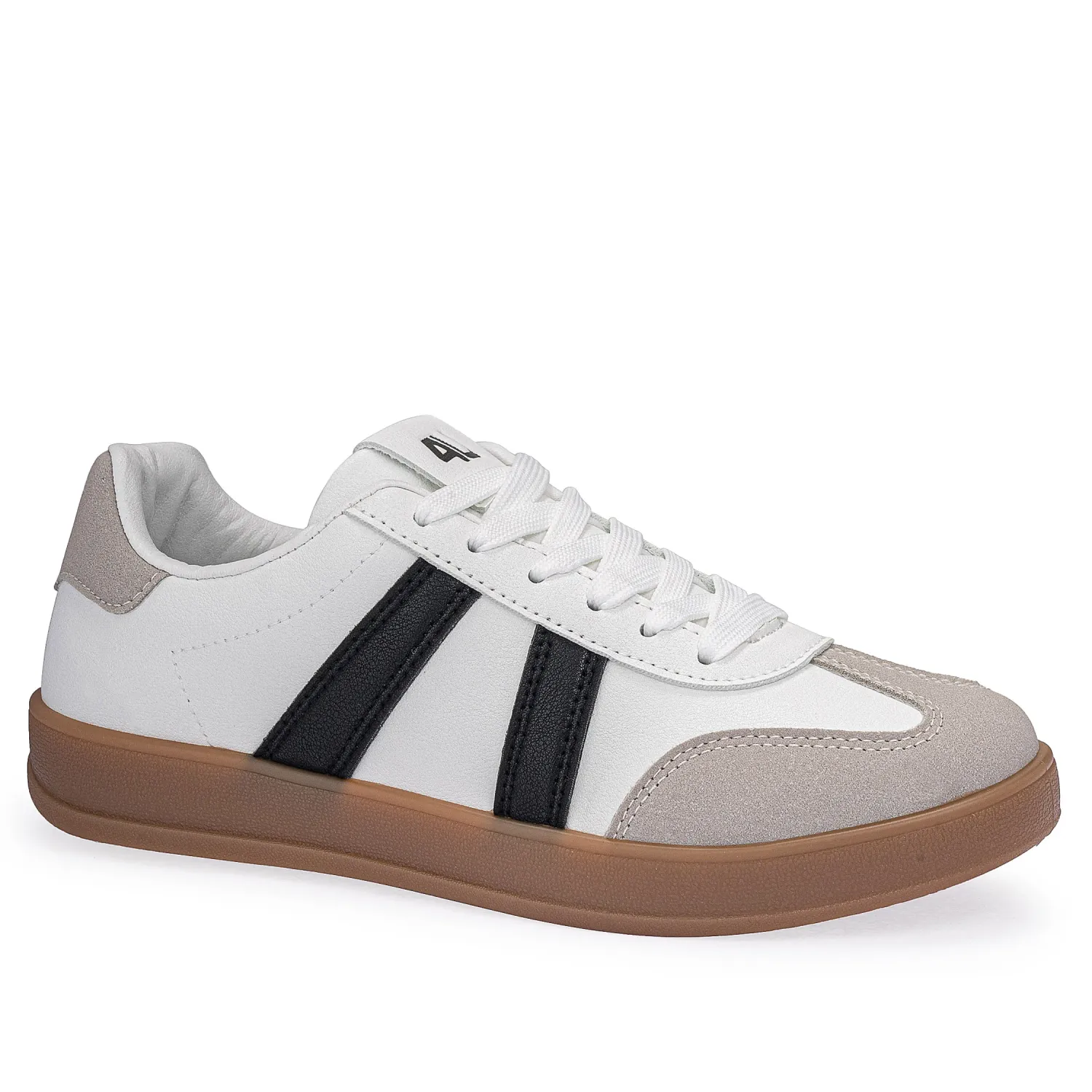Zapatilla Just4U Dama Z Village color blanco | Platanitos