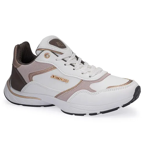 Zapatilla Just4U Dama Z Kinshasa color blanco | Platanitos