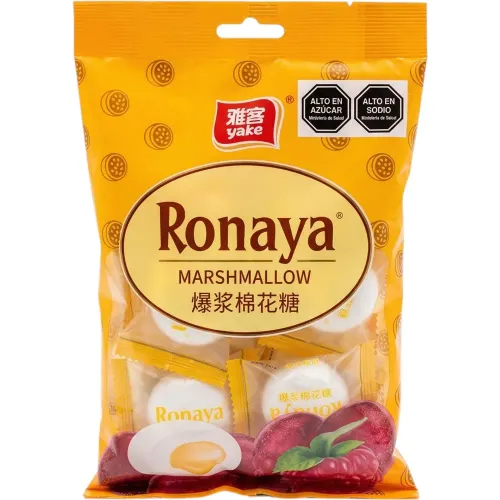 RONAYA Varios Marshmallow Con Crema De Maracuya 100 Gr