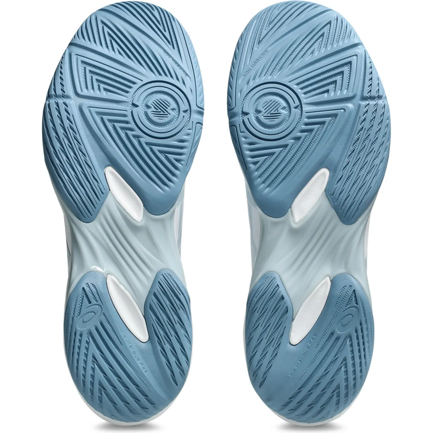 Zapatillas Asics De Voley Hombre Gel-Rocket 12 color blanco / celeste | Platanitos