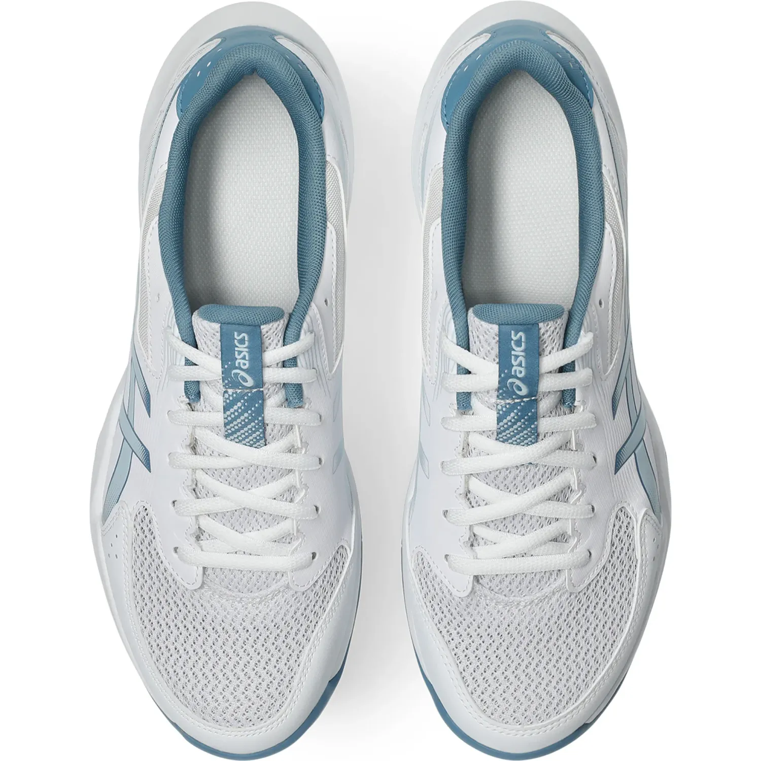 Zapatillas Asics De Voley Hombre Gel-Rocket 12 color blanco / celeste | Platanitos